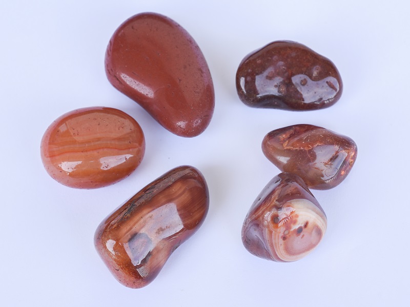 Root Chakra red and brown stones