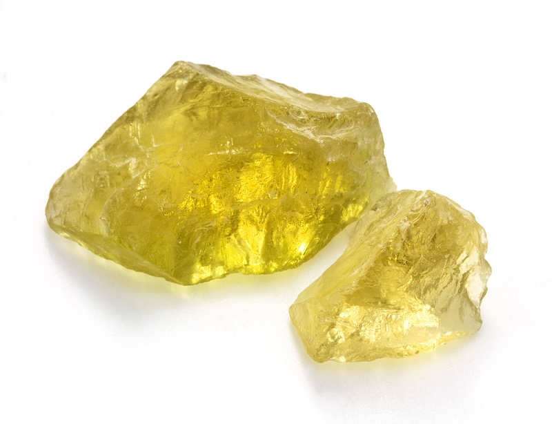 Solar Plexus Chakra stones lemon quartz