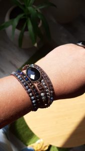 Black Onyx Root Chakra Bracelet photo review