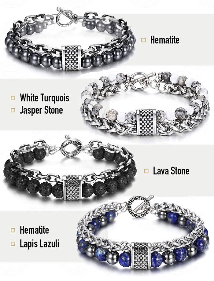 chakra bracelet for men style 3